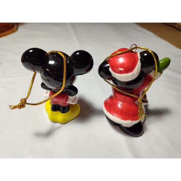 Lot of 2 Mickey Mouse Ornaments Walt Disney - Picture 2 of 4